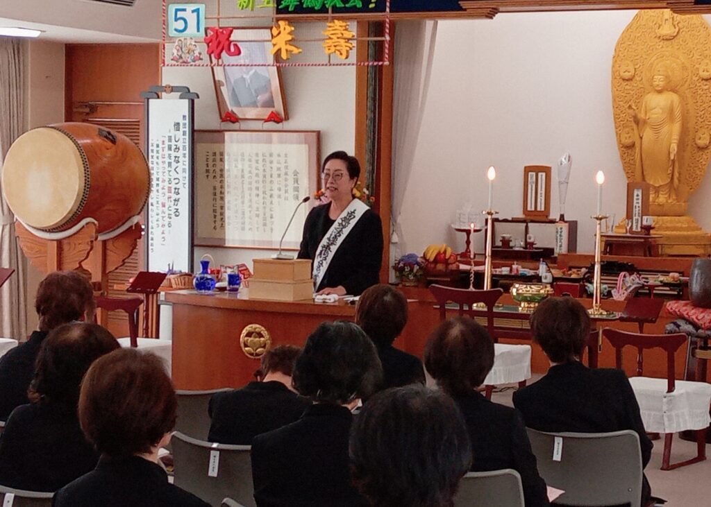 河南支教区長さまお説法